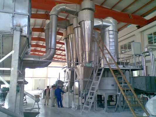 جودة  Food Grade Pneumatic Flash Dryer Machine For High Moisture Carbon White / Oxide مصنع