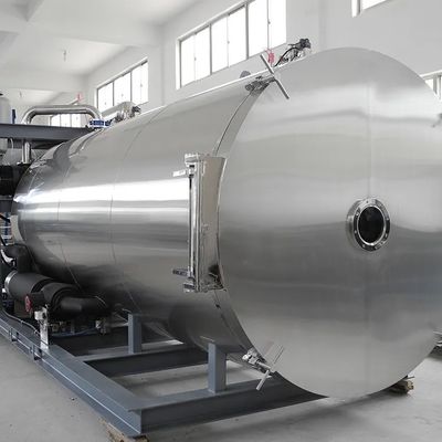 جودة  SUS304 Meat Freeze Dryer Machine 30kg/Batch-5000kg/batch Sublimation Dryer مصنع