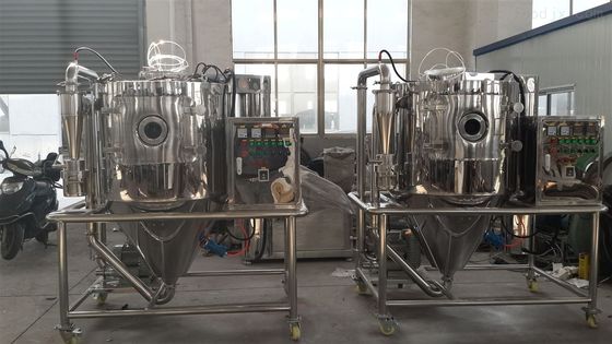 5kg / H مختبر رذاذ مجفف آلة 3 المرحلة 380V 50HZ لتجهيز الأغذية