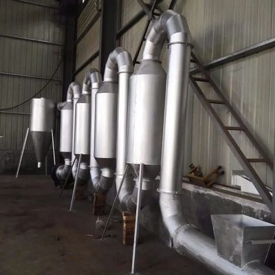 نشارة الخشب أنبوب النشا معدات تجفيف الأرز 220V-450V آلة تجفيف الدقيق