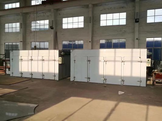 آلة التجفيف المستمر منخفضة الضوضاء SUS304 مجفف فرن الهواء الساخن المغلق بالكامل