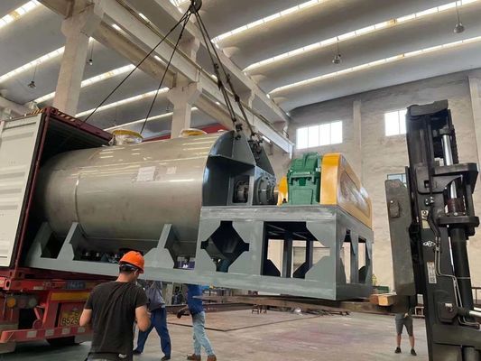 آلة التجفيف المستمر ذات الكفاءة العالية 6000L مجفف المجذاف الصناعي