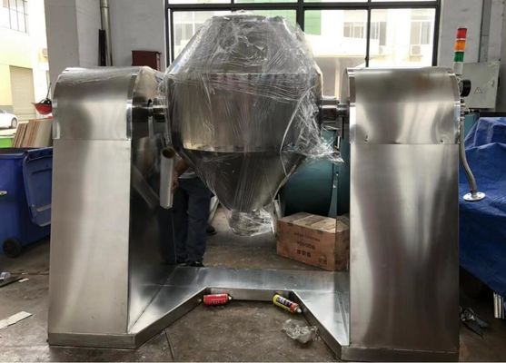 0.75kw -15kw آلات الخلاط الصناعية 5000L الروتاري مزدوجة المخروط فراغ مجفف