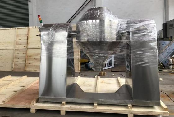 0.75kw -15kw آلات الخلاط الصناعية 5000L الروتاري مزدوجة المخروط فراغ مجفف