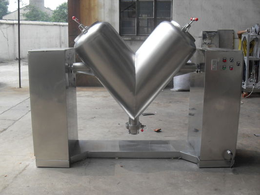 V Blender Pharmaceutical Mixer Machine 20r / Min معدات الخلط الكيميائي