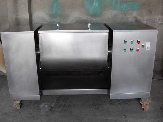 آلات الخلاط الصناعية ISO 2.2kw -11kw Trough Mixer 1 سنة الضمان