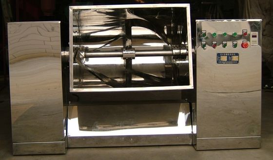 آلات الخلاط الصناعية ISO 2.2kw -11kw Trough Mixer 1 سنة الضمان