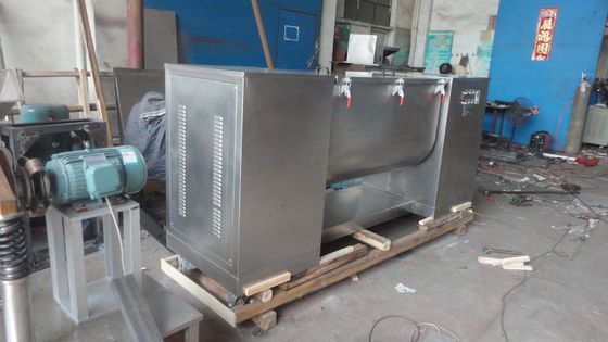 آلات الخلاط الصناعية ISO 2.2kw -11kw Trough Mixer 1 سنة الضمان