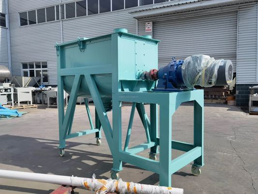 WLDH خلاط الشريط الأفقي 250L-10000L خلاط الشريط الحلزوني المزدوج