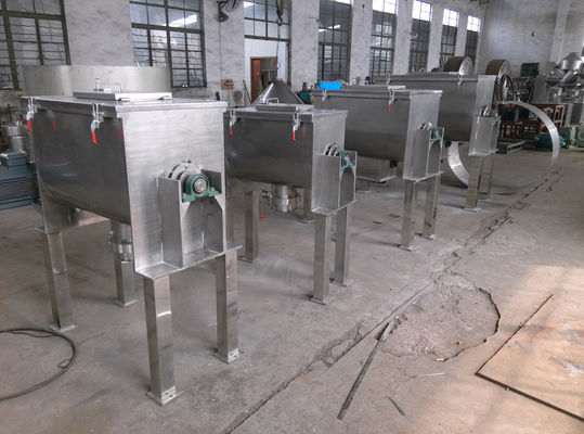 250L-10000L خلاط مسحوق خلاط الشريط ، آلة خلط خلاط المحراث