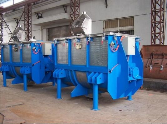 250L-10000L خلاط مسحوق خلاط الشريط ، آلة خلط خلاط المحراث
