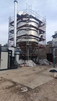 آلة التجفيف بالرش 2-30kw لخنزير الدم وجبة الشاي مسحوق الجلوكوز الغذاء