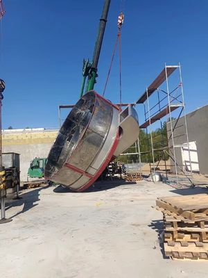 بخار / كهرباء / غاز تسخين رذاذ مجفف نطاق التحكم في درجة الحرارة 20-300 ℃