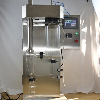شاشة رقمية تحكم درجة الحرارة مختبر رش مجفف مخصصة السعة 100-1000ml / h